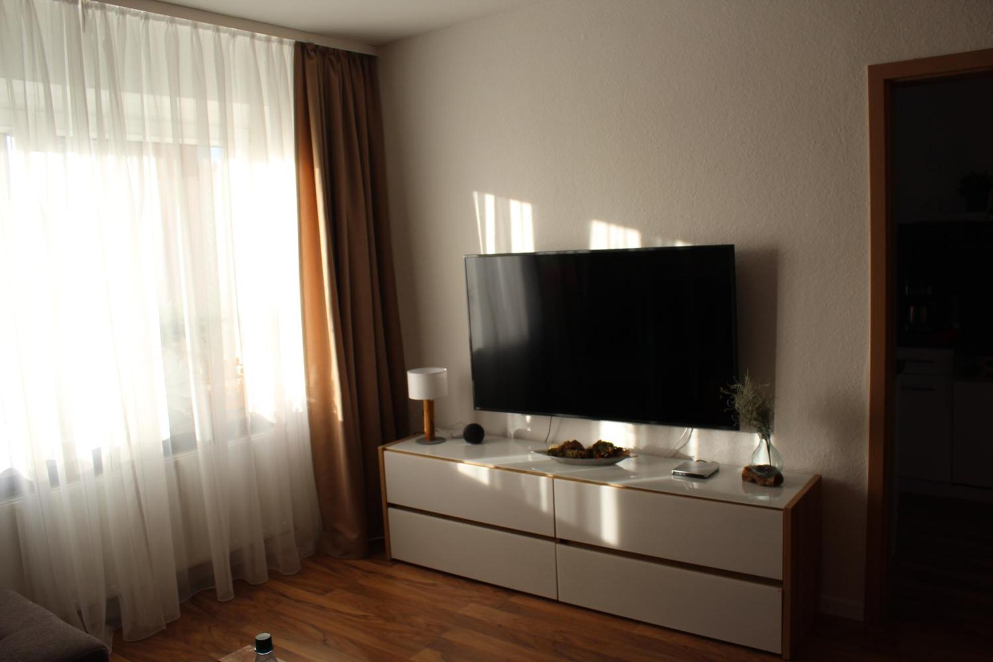Ferienwohnung Greifenbach, Gartennutzung, Haustiere Willkommen Geyer Luaran gambar